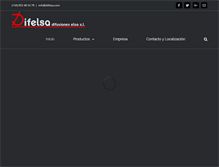 Tablet Screenshot of difelsa.com